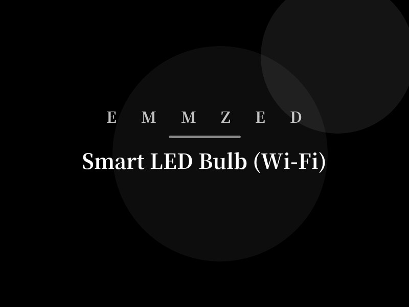 Smart LED Bulb (Wi-Fi)