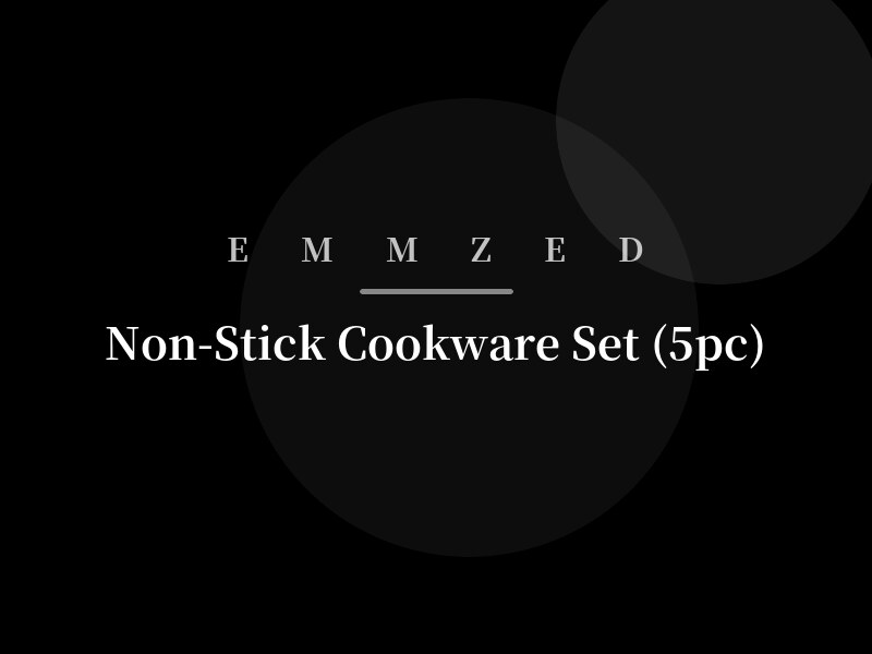 Non-Stick Cookware Set (5pc)