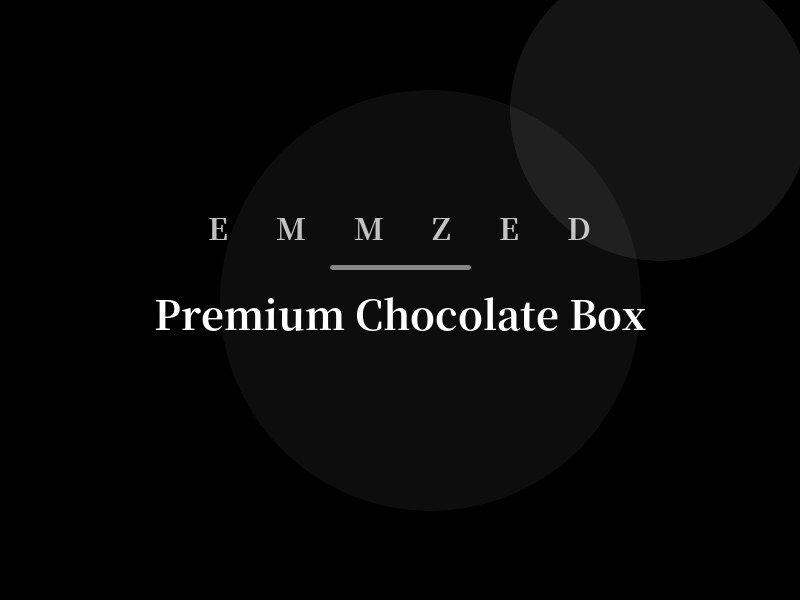 Premium Chocolate Box
