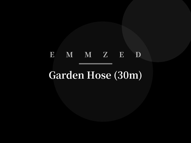 Garden Hose (30m)